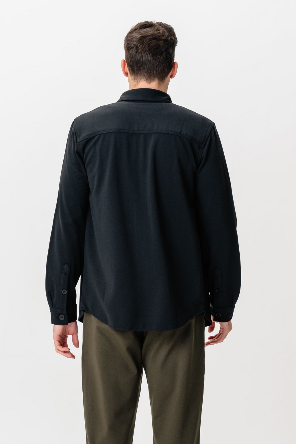 Performance Regular Openshirt - nero