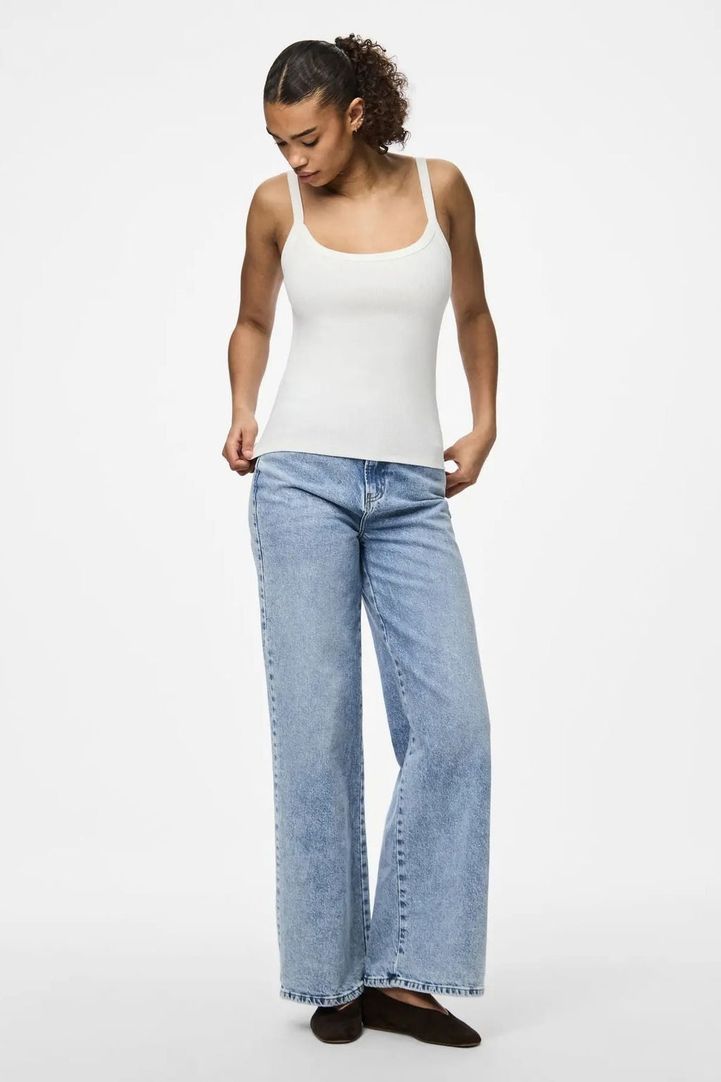 Canotta May - Bianco brillante