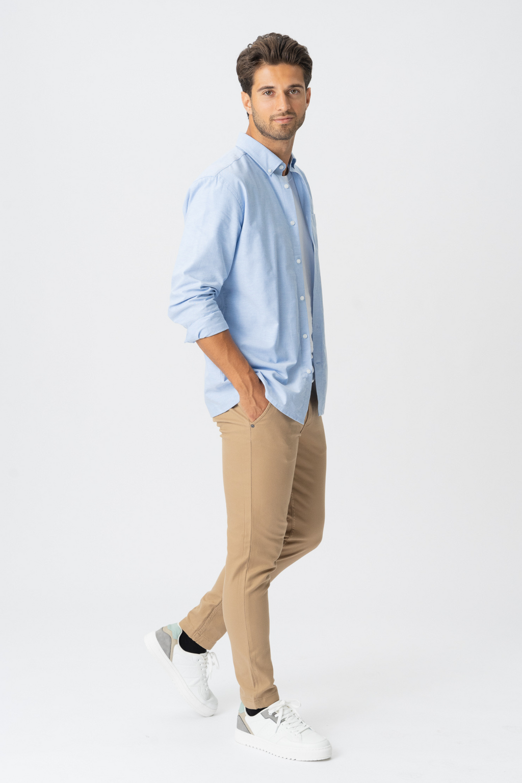 The Original Performance Oxford Shirt ™ ️ - Cashmere Blue (FS)