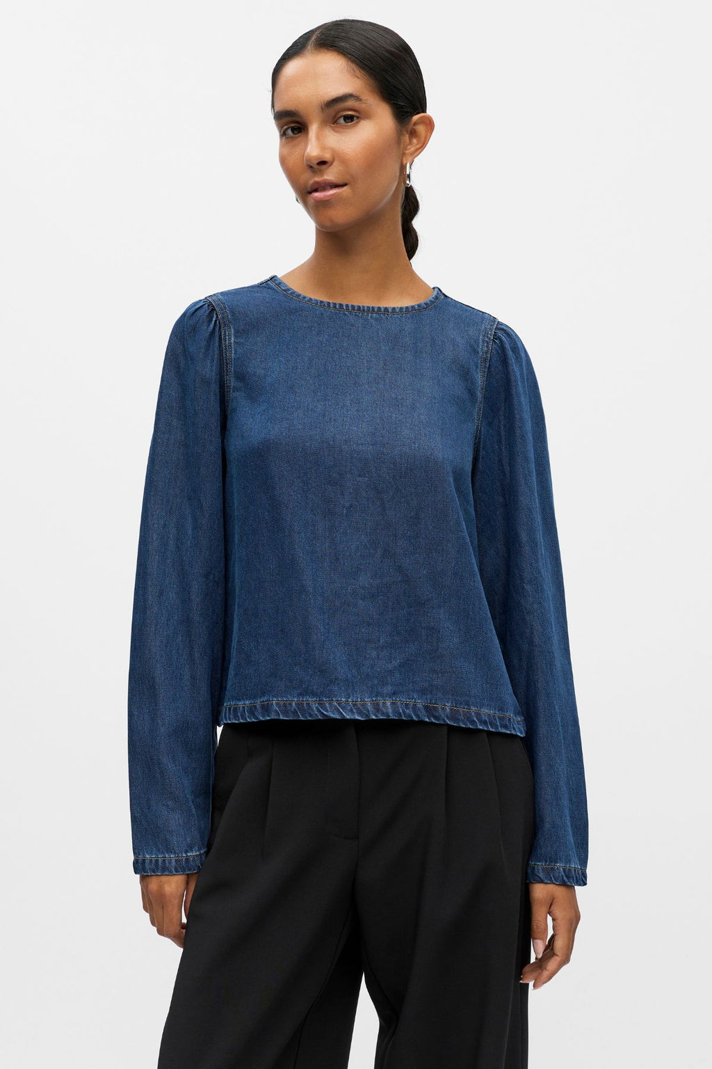 Frame top - denim blu scuro