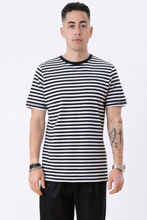 Stripe NøRregade - Black -White
