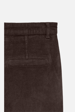Velluto a coste di margot Pants - Torta di cioccolato