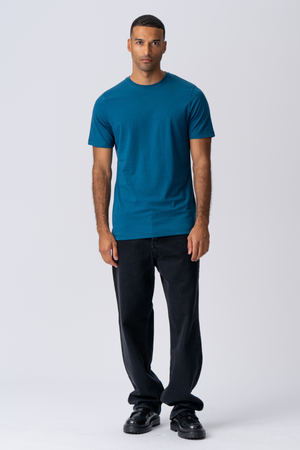 Basic T-shirt - Petrol Blue