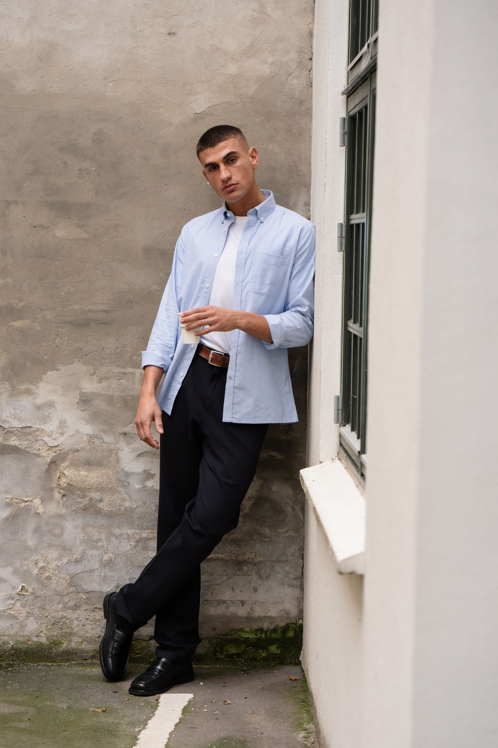 The Original Performance Oxford Shirt ™ ️ - Cashmere Blue (FS)