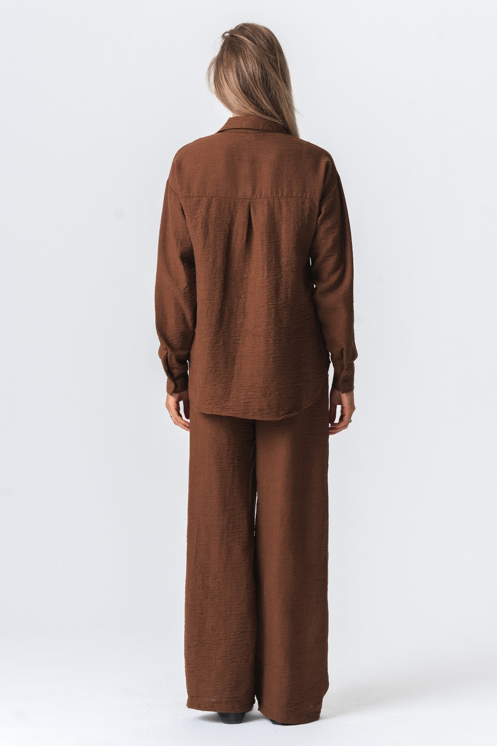 Lilly Pants + Lilly Shirt (Brown) - Pacchetto