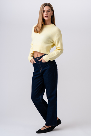 Kenya Short Knit - Yellow