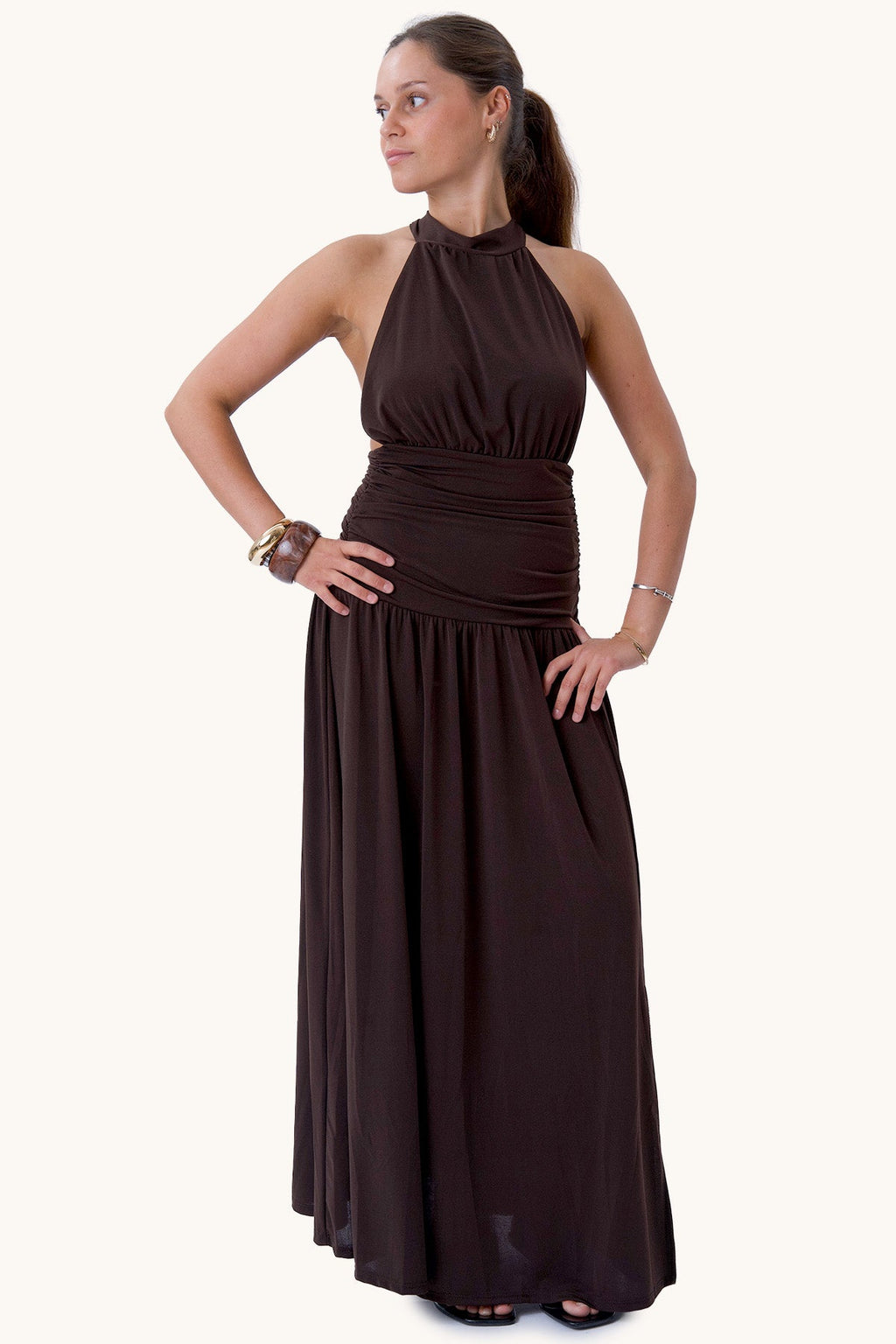 Abito Olivia - Marrone