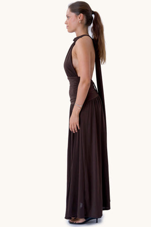 Abito Olivia - Marrone