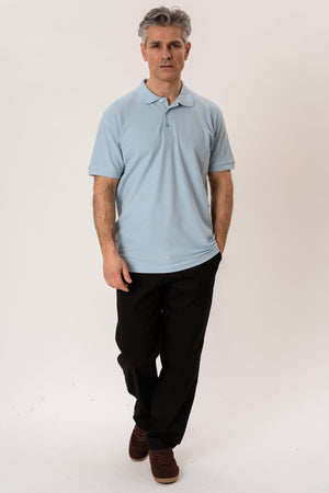 Basic Polo - Azzurro