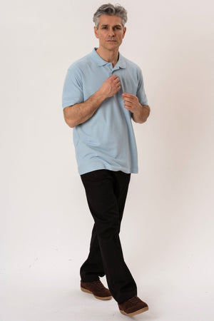 Basic Polo - Azzurro