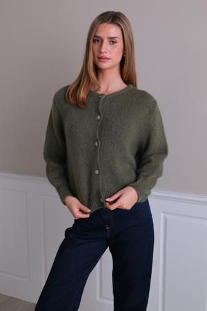 Cardigan Anna - Verde scuro