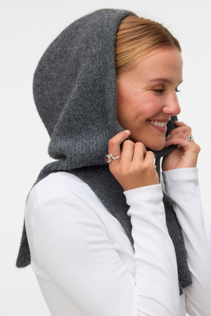 Elena Balaclava - Melange grigio scuro