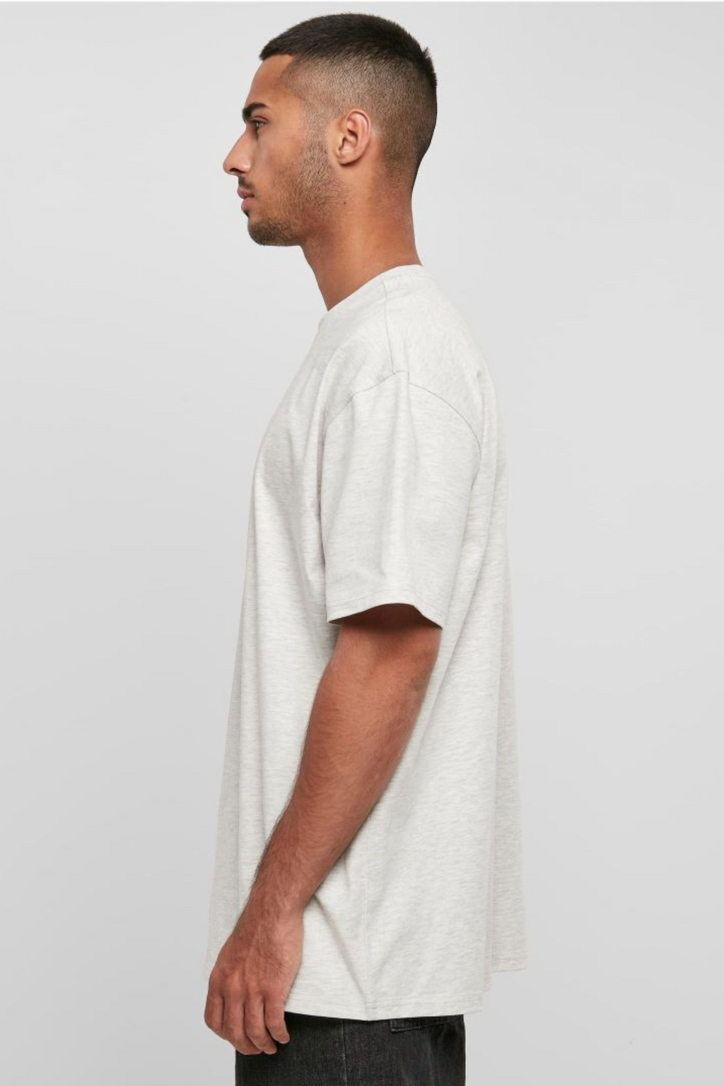 Heavy Oversized T-shirt - Light Grey