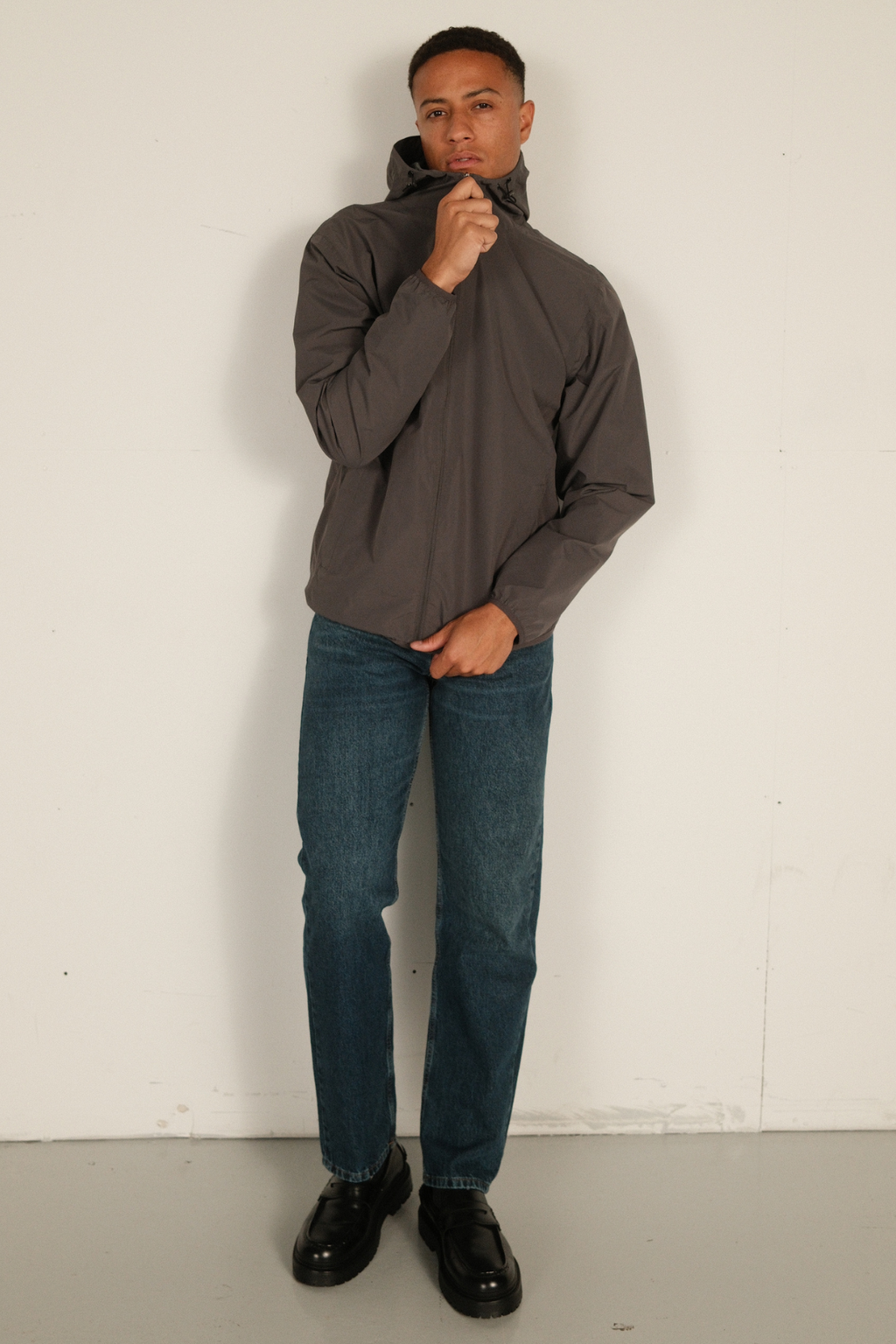 Windbreaker - Grigio scuro