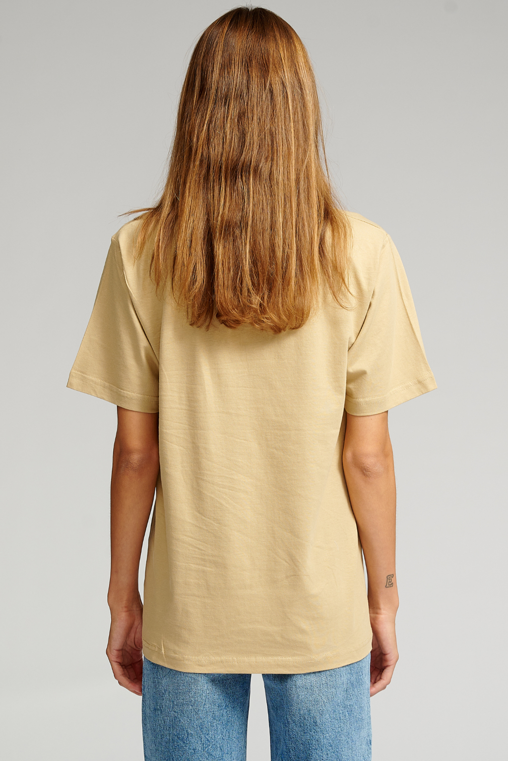 Oversized T-shirt - Beige