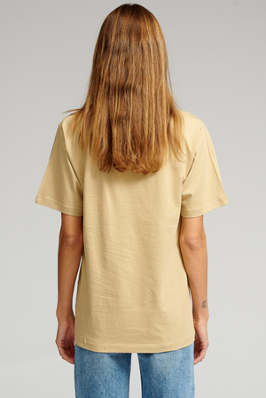 Oversized T-shirt - Beige