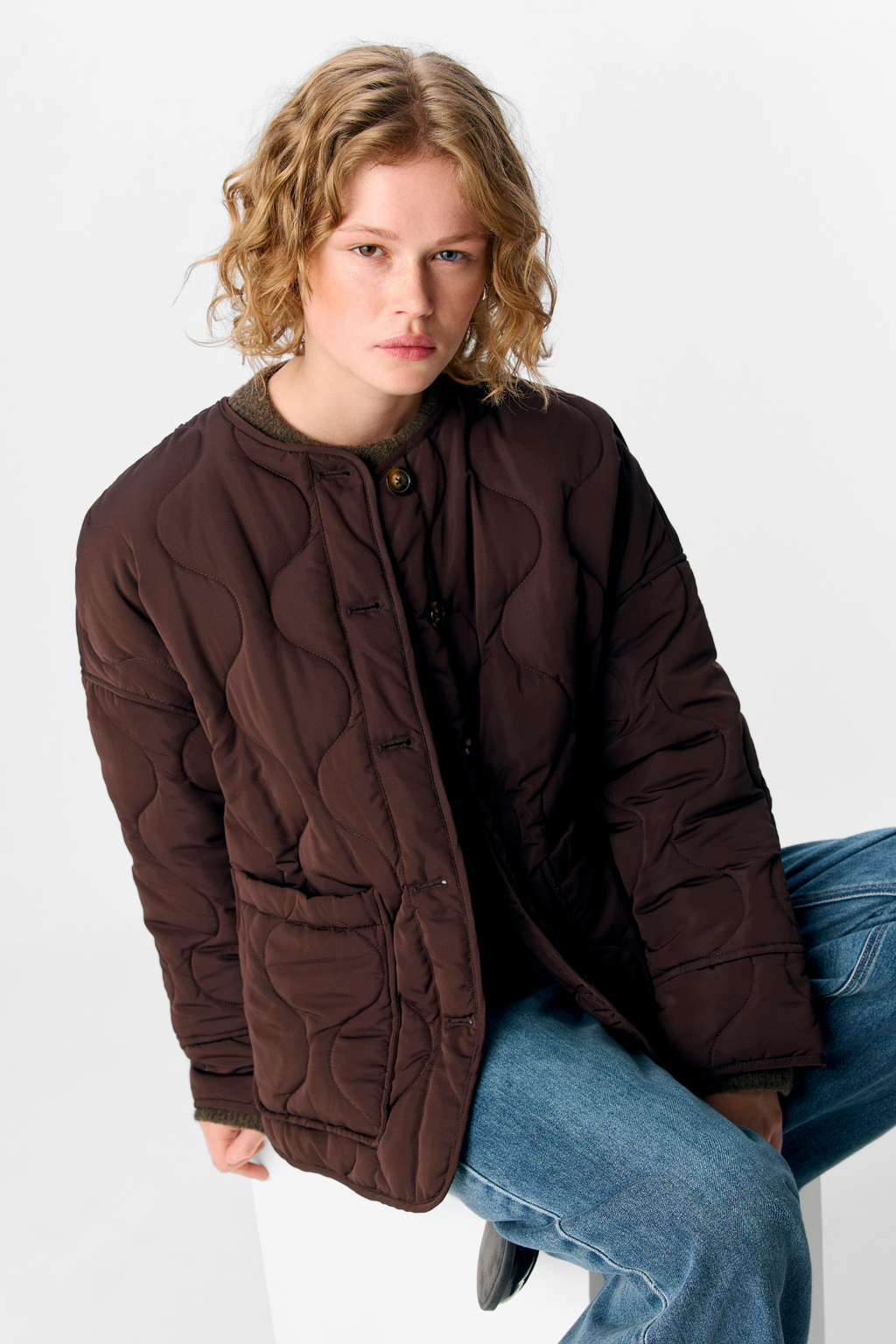 Allie Quilted Jacket - Java
