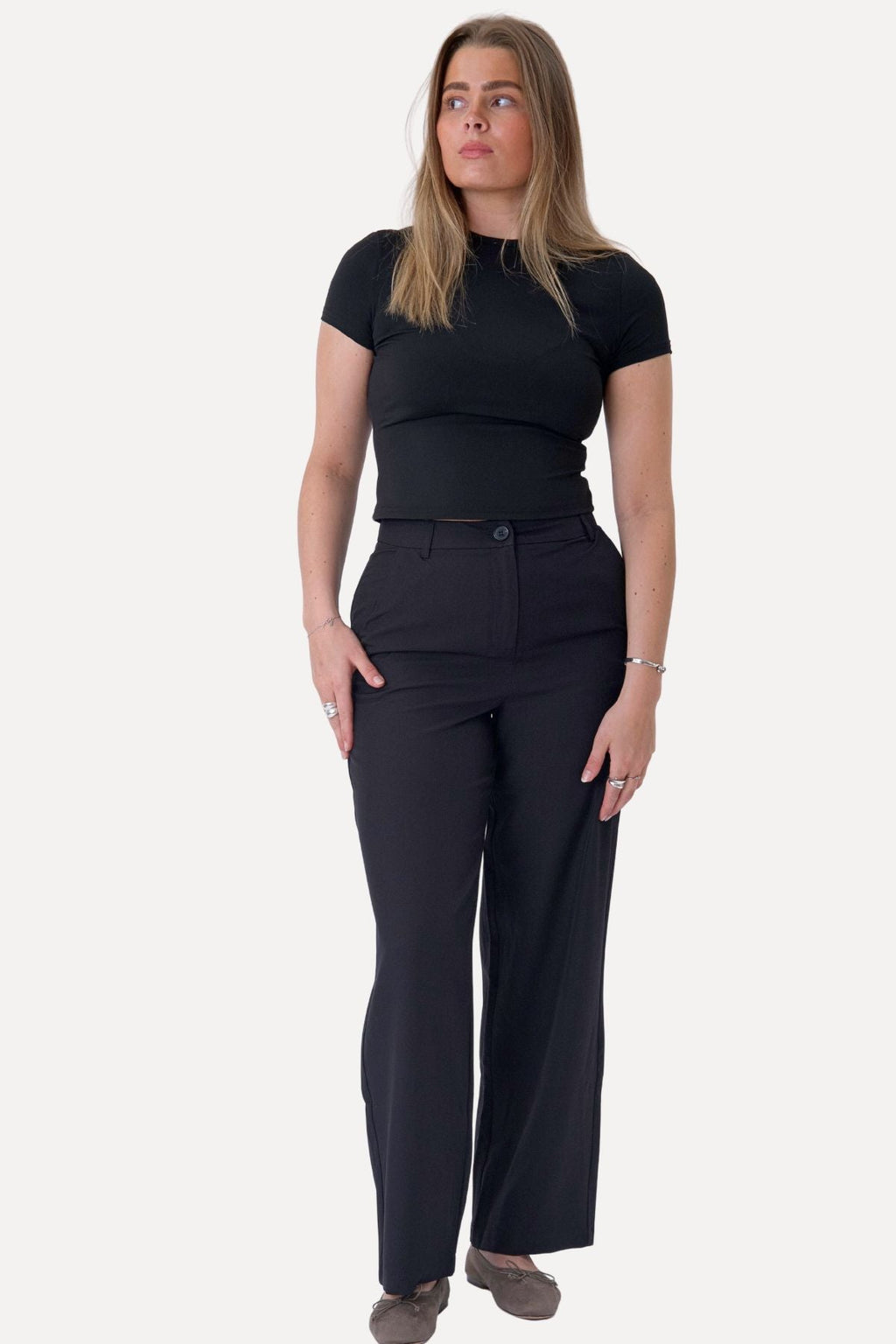 Pantaloni classici - nero
