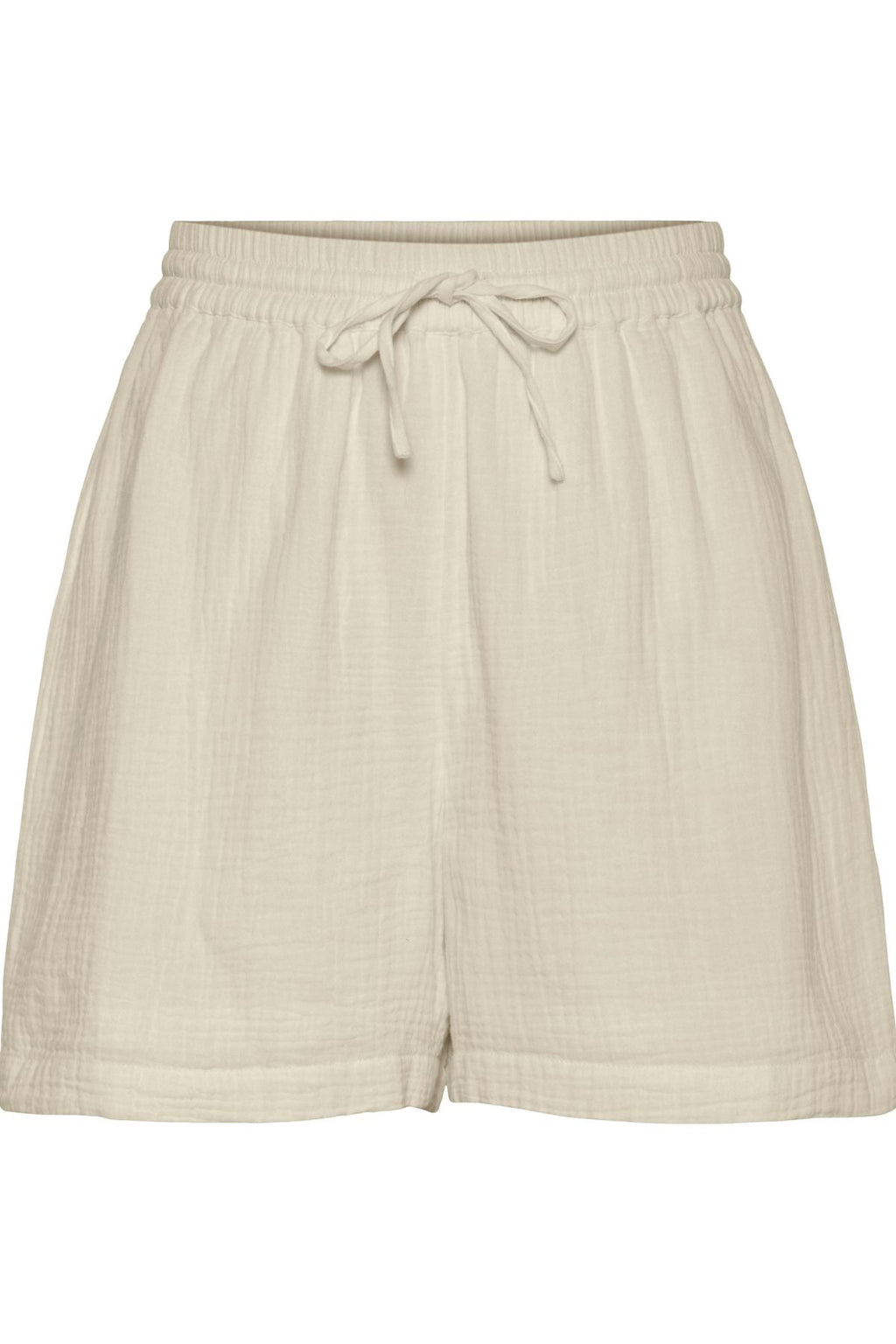 Astina a vita alta Shorts - Fodera d'argento