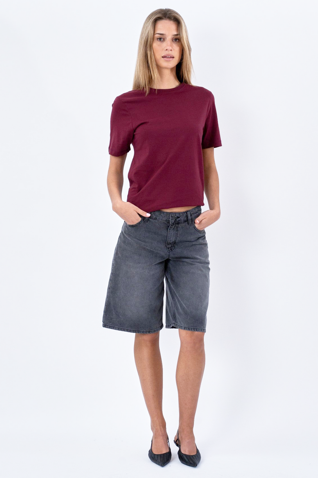 Fidanzato tee - rosso bordeaux