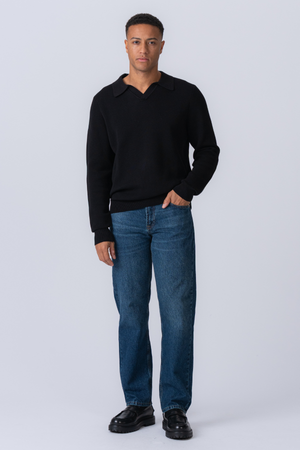 Samuel Polo Knit - Nero