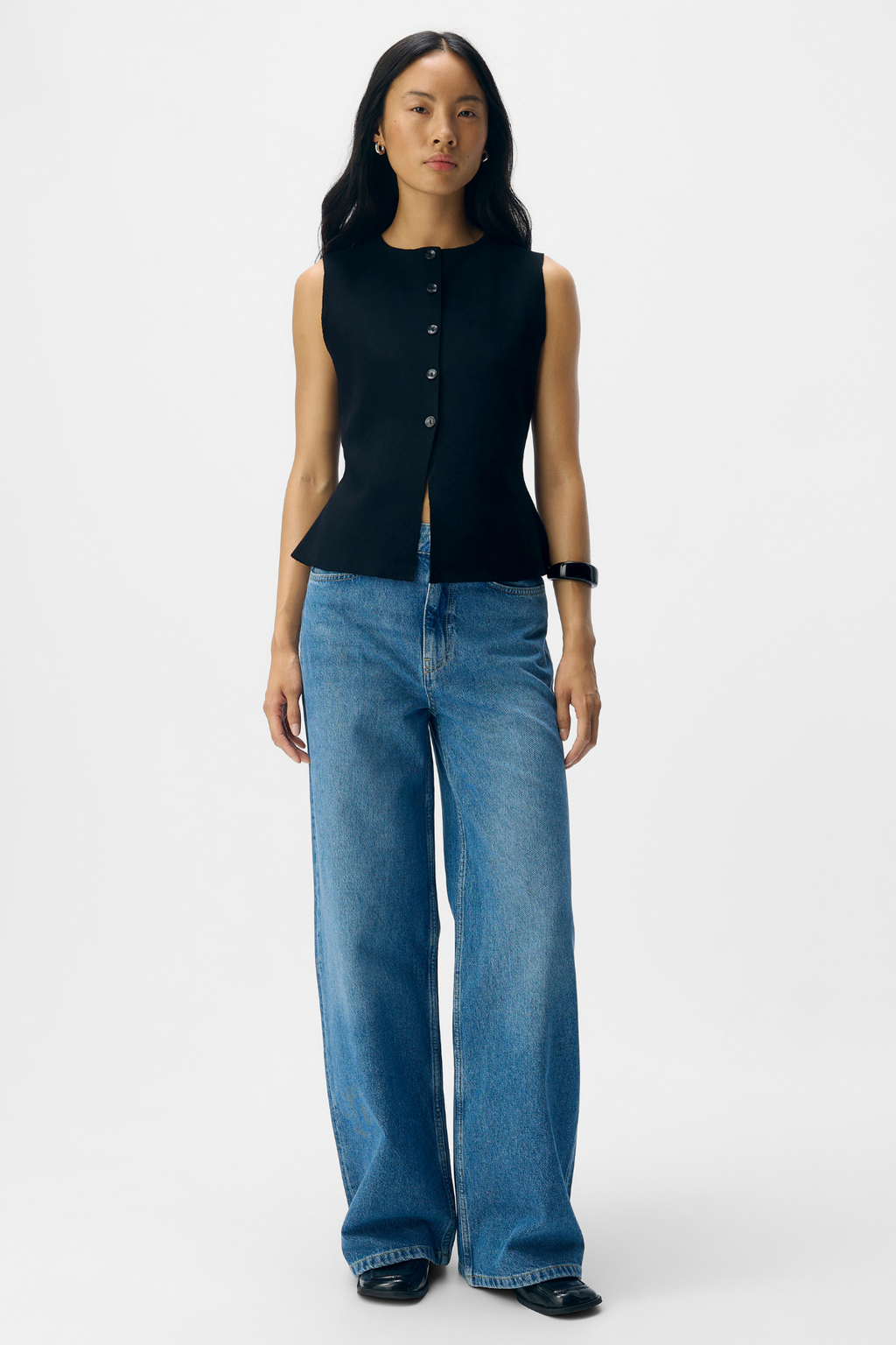 Reynard Knit Vest - Black