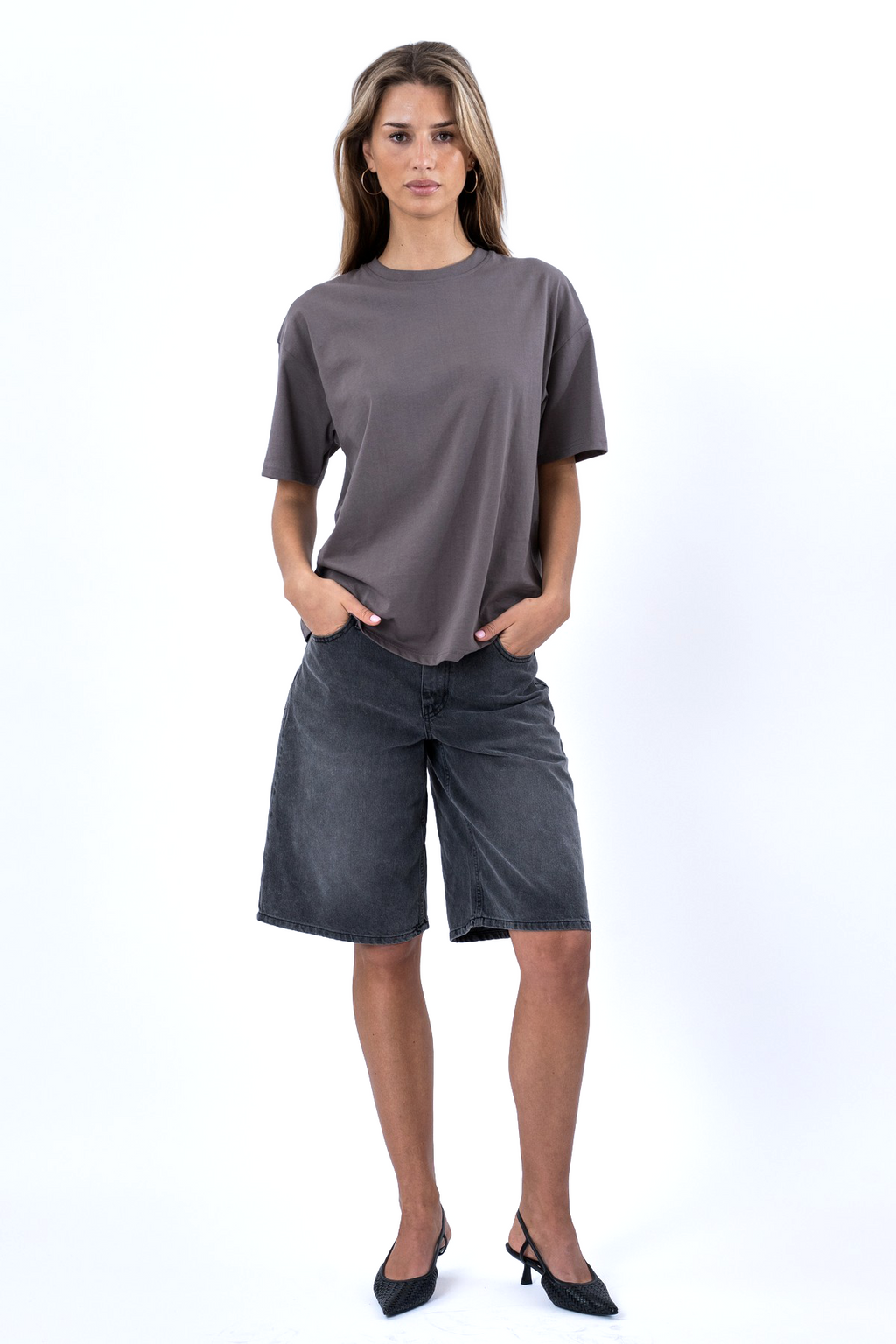 Heavy Boxfit Tee - Dark Grey