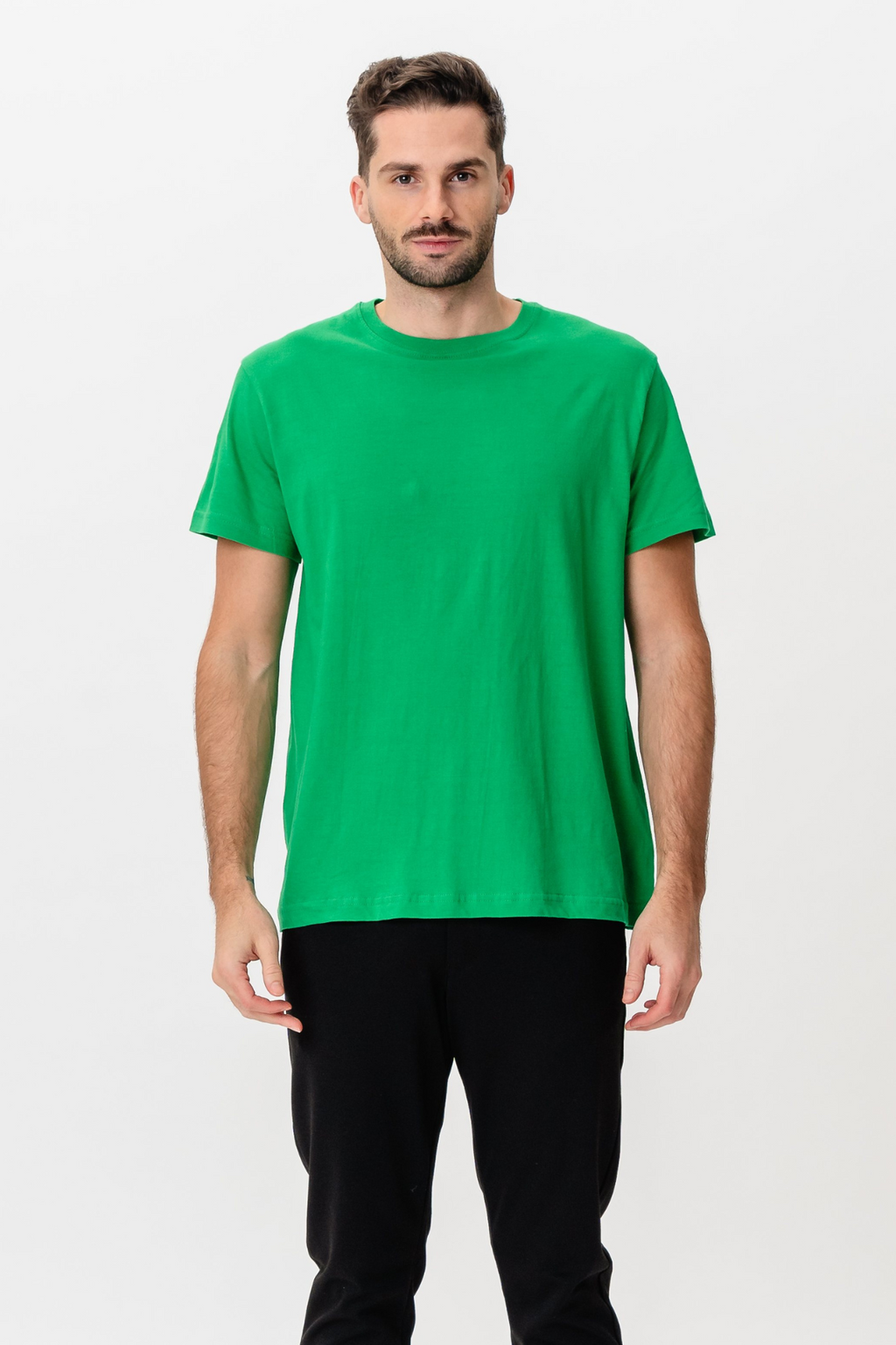 Basic T -shirt di gioia - verde