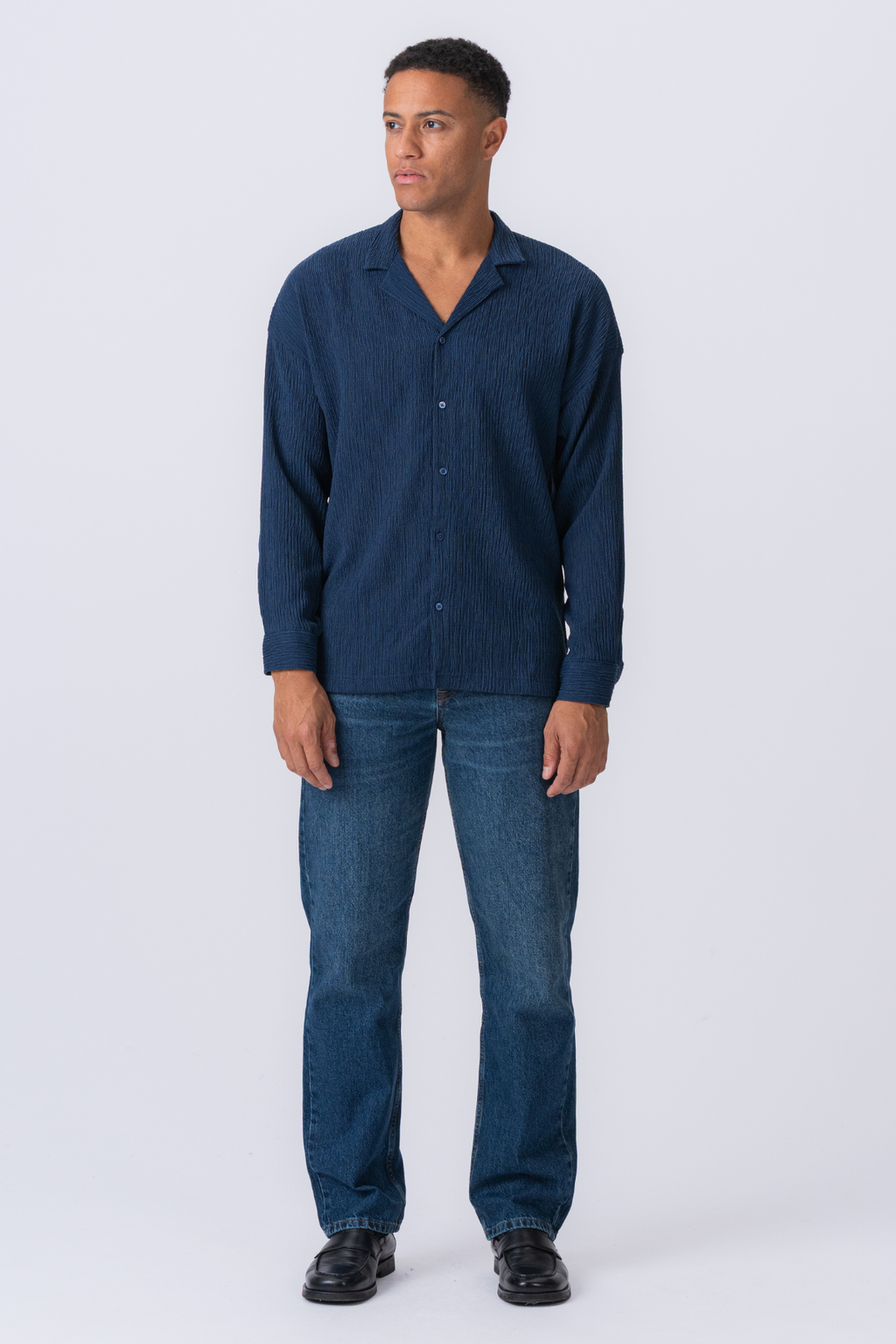 Aidan Shirt - Navy