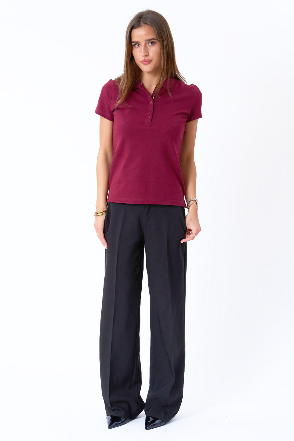 Polo Shirt - Borgogna