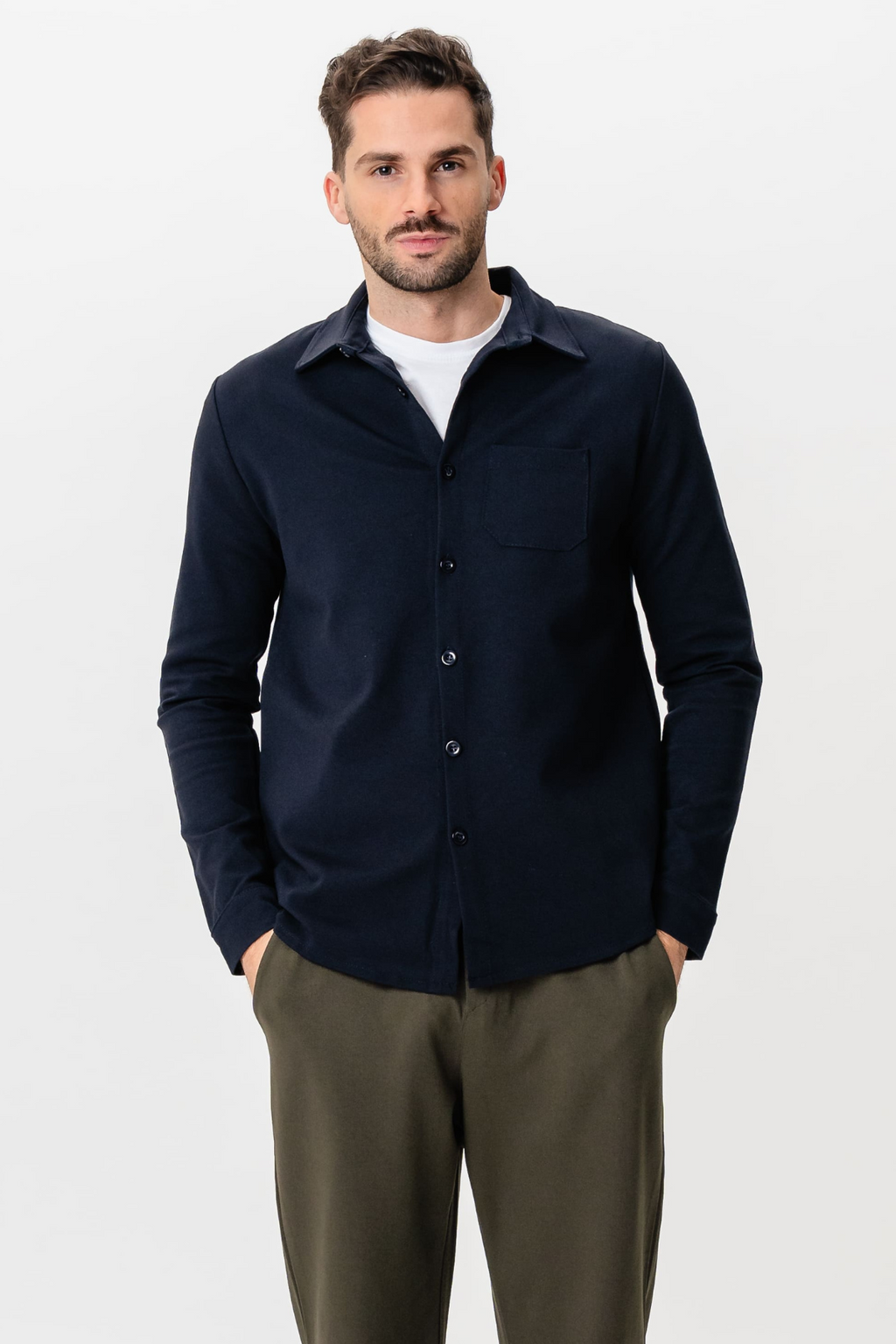 Performance Camicia da notte - Navy