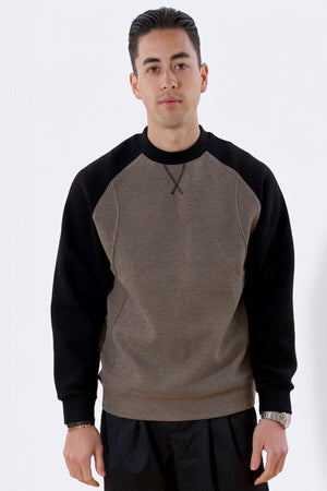 Maglione con maniche raglan - Verde polvere