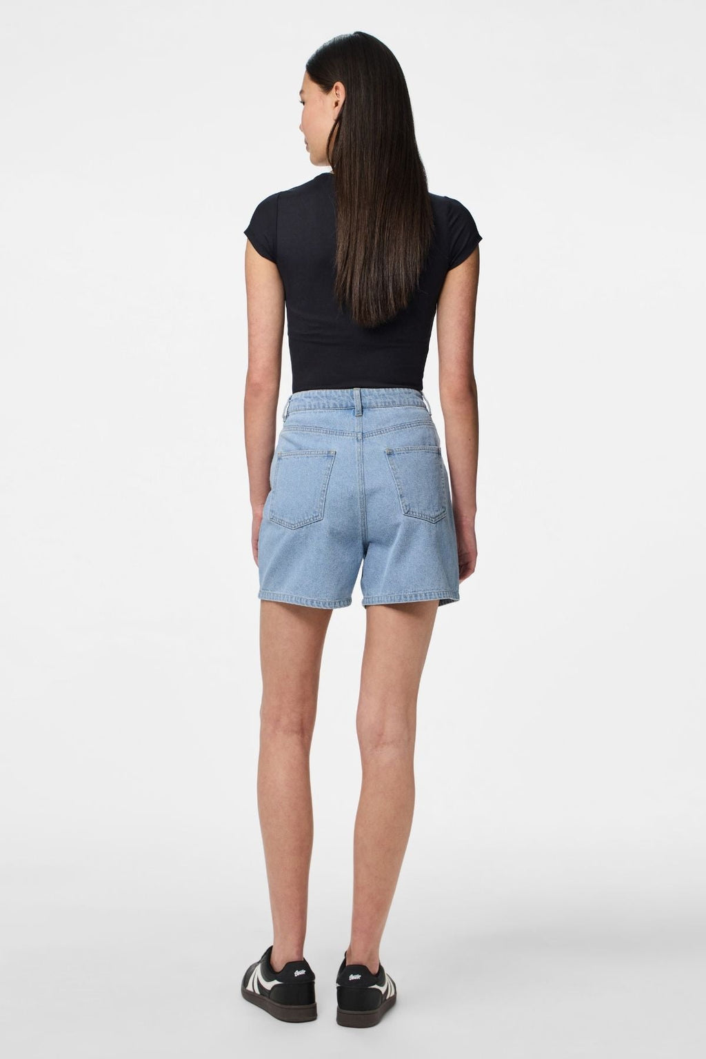 Abbi Shorts - denim azzurro