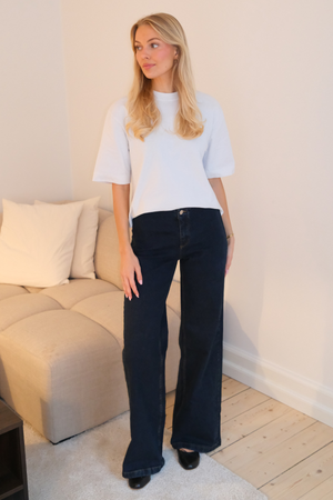 Miley Wide Jeans - Dark Blue