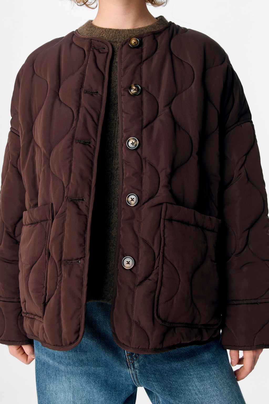 Allie Quilted Jacket - Java