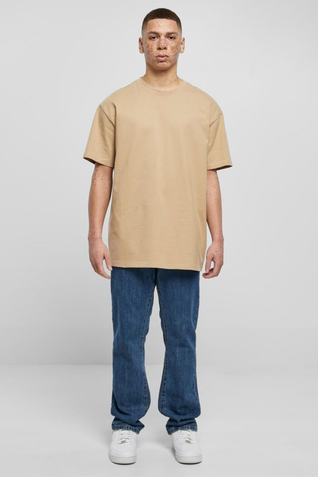 Heavy Oversized T-shirt - Union Beige