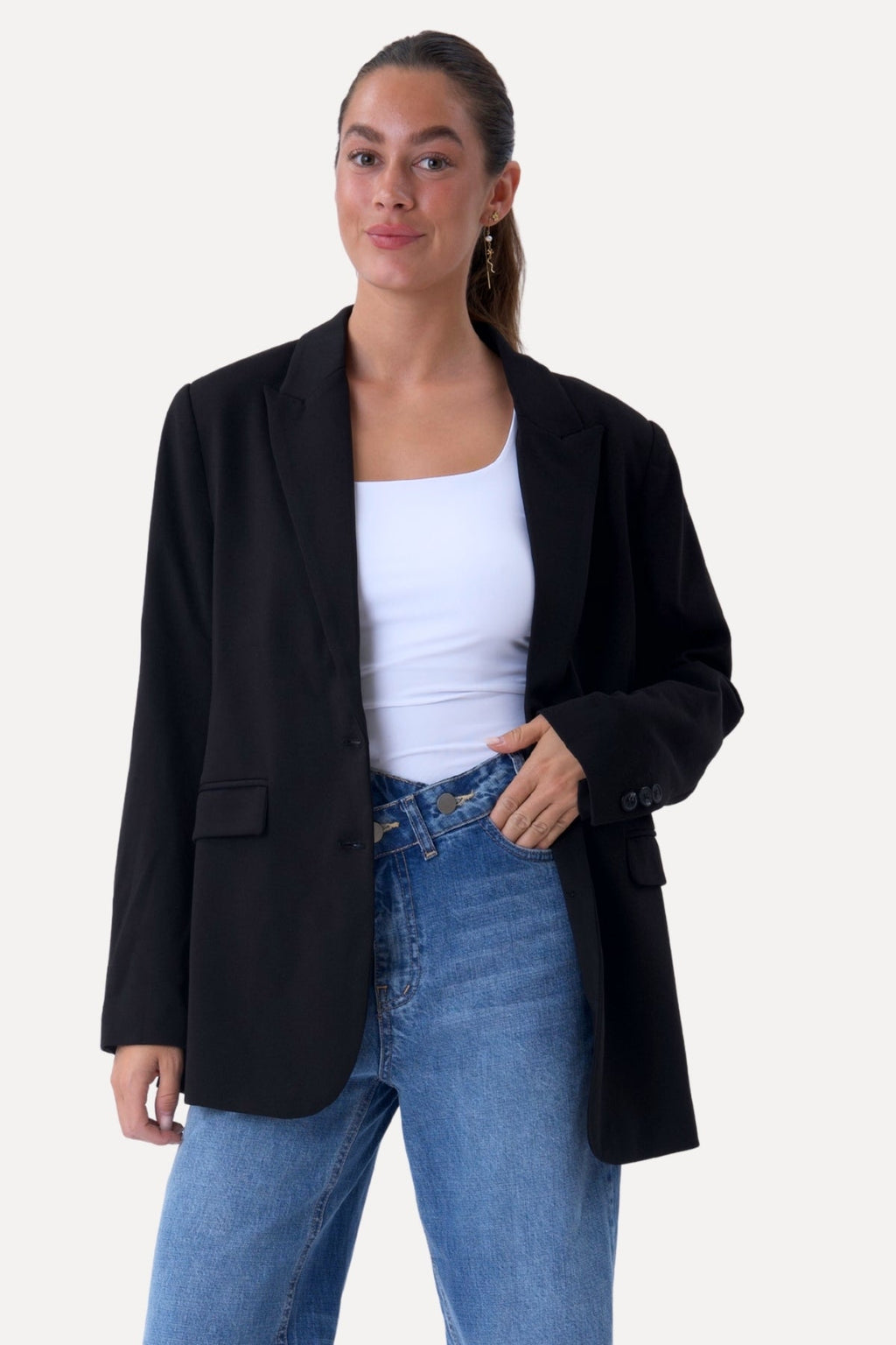 Blazer vestibilità classica - Nero