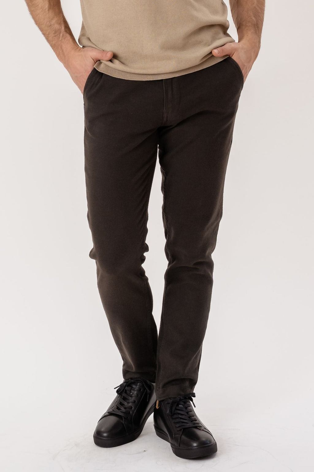 La performance originale Structure Pantaloni - marrone scuro