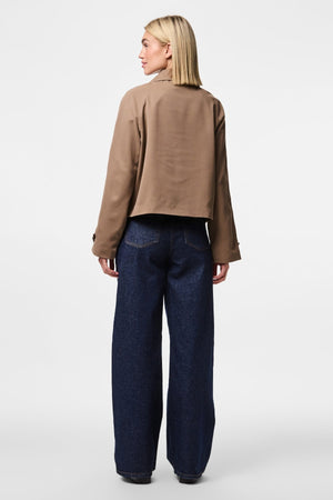 Trench corto Scarlett - Lenticchia marrone