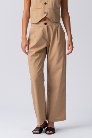 Natalie Pants - marrone chiaro