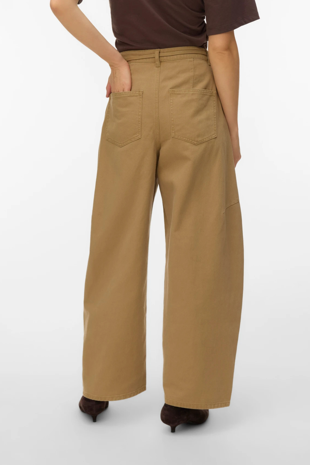 Jeans a botte larghi colorati Kaitlin - Kelp