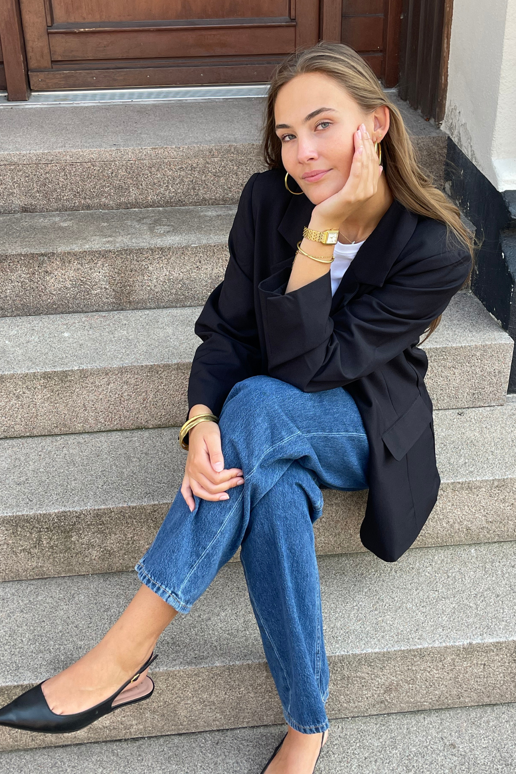 Blazer oversize - nero