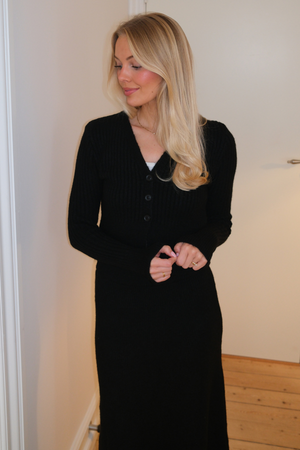 Nova Tie Blusa lavorata a maglia - Nero