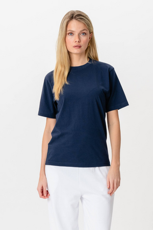T -shirt oversize - blu scuro