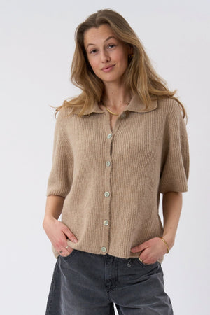 Polo Alba in maglia - Beige