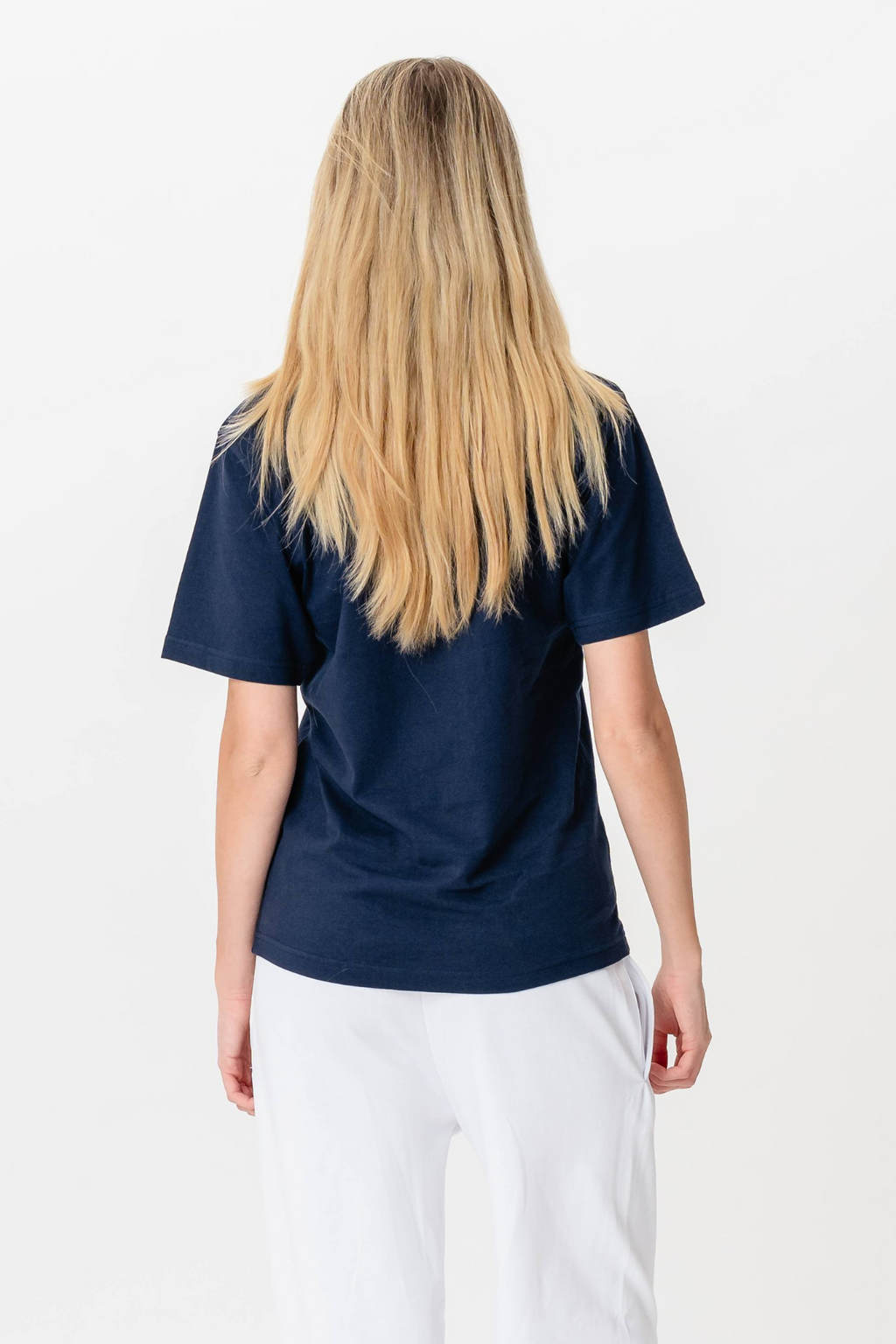 T -shirt oversize - blu scuro