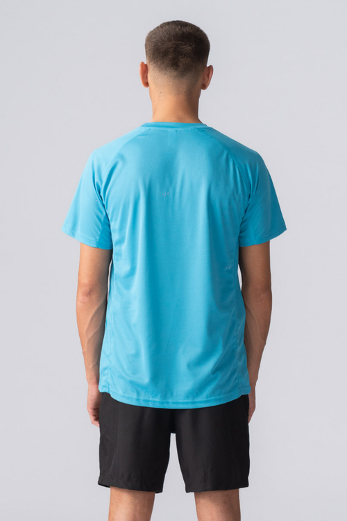 T -shirt di addestramento - blu turchese