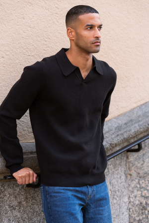 Samuel Polo Knit - Nero