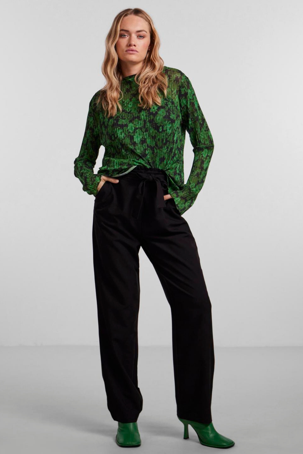NOBELLE BLUSE - Irish Green