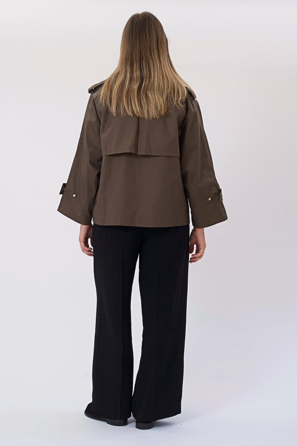 Trench corto Elara - Marrone